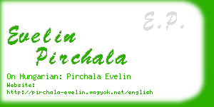 evelin pirchala business card